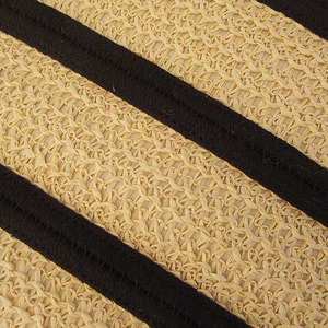 <span class=keywords><strong>Sac</strong></span> de plage tendance en paille de papier naturelle tressée, <span class=keywords><strong>sac</strong></span> fourre-tout en <span class=keywords><strong>corde</strong></span> de coton à rayures, poignée ronde - Product Image 6