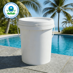 Tabletas para <span class=keywords><strong>Piscina</strong></span> Registradas por la EPA, de Acción Rápida y Alta Pureza, Desinfectante Registrado por la EPA, Tabletas de 3 Pulgadas, Cubeta Comercial - Product Image 1
