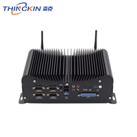 Mini PC de aleación de aluminio PCS con pantalla táctil capacitiva Computadora industrial de bolsillo compatible con Windows/Linux/Android