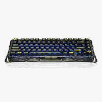 Clavier mécanique GravaStar Mercury K1/K1 Lite Lite 75% 80 touches, échangeables à chaud, 2.4G, Type-C, trois modes, clavier de jeu