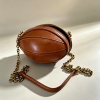 Sac bandoulière vintage en cuir de buffle fait main, style football américain, en cuir de vachette pleine fleur, petit sac à bandoulière rétro pour femme