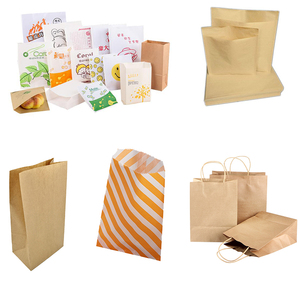 Hoàn Toàn Tự Động Bakery Thực Phẩm Sử Dụng Quảng Trường Dưới Cùng Giấy Bag Making Machine Kraft Paper Bags Making Machine - Product Image 2