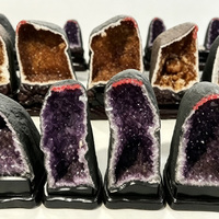 Géodes d'améthyste naturelle d'Uruguay, grandes géodes de cristal de quartz pour la décoration intérieure, vente en gros d'usine
