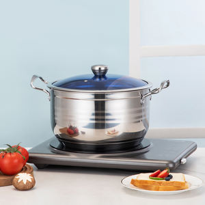 Sıcak satış prim mutfak pişirme seti üst seçim şefler paslanmaz çelik kapak mutfak buharlı tencere ve tencere - Product Image 5