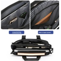 Nouveau Style hommes pochette d'ordinateur portable portable mallette d'affaires grande capacité sac de voyage en tissu Nylon simple épaule et sac à bandoulière