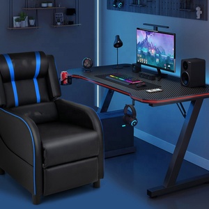 Fácil montaje Sedia Da Divano sofá silla lectura masaje Gaming silla reclinable con bolsillos laterales cojín grueso altavoces - Product Image 3