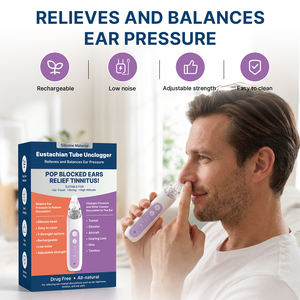 Alat Dekompresi Telinga Portabel Elektrik, Pembersih Saluran Telinga Eustachius, Mengurangi Tekanan Telinga, <span class=keywords><strong>Tinnitus</strong></span> dan Sakit Telinga, Pengisian Daya USB - Product Image 2