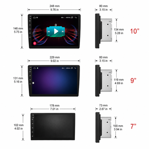 VOLOX 7 | 9 | <span class=keywords><strong>Radio</strong></span> Estéreo Inteligente para Auto con Navegación Android de 10 Pulgadas, 4 Núcleos AC8227L, GPS, WiFi, Pantalla Táctil Universal de 7-9 Pulgadas - Venta al Por Mayor - Product Image 4