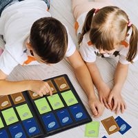 Carpeta de Tarjetas de Visita Personalizada de PU con Bloqueo RFID, 9 Bolsillos para 540 Tarjetas