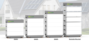 แบตเตอรี่ LiFePO4 แรงดันสูงแบบกำหนดเองได้ ซ้อนกันได้ 307.2V ถึง 614.4V 48KWh 64KWh 80KWh 96KWh สำหรับสำรองพลังงานแสงอาทิตย์ - Product Image 4