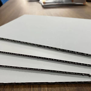 Pannello a Nido d'Ape in PP 8x4 Piedi, Trattamento Corona 50 Dyne, Bianco Opaco, <span class=keywords><strong>3</strong></span> <span class=keywords><strong>mm</strong></span> 5 <span class=keywords><strong>mm</strong></span>, per Stampa Digitale/UV - Product Image 1