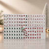 Jeu de tuiles de Mahjong américain moderne, 160 tuiles, 1,2 pouce, pour 4 joueurs, divertissement pour Noël