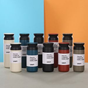 Custom 350ml 500ml Vacuum Insulated Students Thermoses Tumbler Gift Stainless Steel Water Bottle Cup Creative Simple <b>Coffee</b> Mugs - Product Image 4