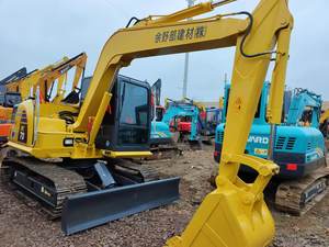 Excavadora sobre orugas diésel Komatsu PC70 usada de alta calidad, excelentes condiciones de trabajo, componentes de bomba de Motor central, el mejor precio de venta - Product Image 5