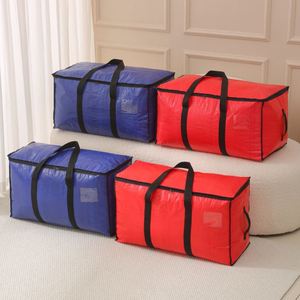 Sac de rangement en gros pour vêtements et couvertures, avec grandes poignées, sac de déménagement robuste pour optimiser l'espace - Product Image 1