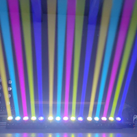 Barre de lumière LED mobile GBR-TB5 5x120W Tornado avec zoom, RGBW, Pixel Wash Beam, contrôle DMX512, Strobe, activée par le son