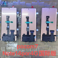 Écran LCD pour Redmi Note 14 Pro 4G/XM Poco M7, numériseur tactile premium 24116RACCG, 24108PCE2I, MZB0KE1IN