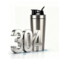 Gobelet isotherme en acier inoxydable 304 à double paroi, écologique, anti-fuite, avec couvercle pour shaker de voiture, gravure laser personnalisée du logo, nettoyage facile