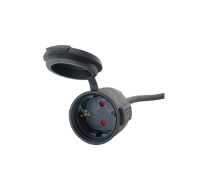 Câble de 0,35 m, adaptateur 16 ampères vers 16 ampères, prise CEE 3 broches vers prise FRANÇAISE, GX03F-1