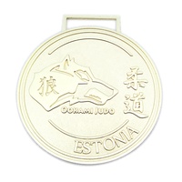 Médaillon Fabricant personnalisé Karaté Judo Jiu Jitsu Bjj Taekwondo Kung Fu médailles souvenir Sports Award métal médailles sportives
