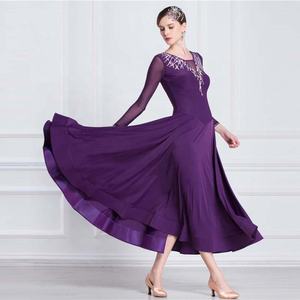 M-18228 महिला बॉलरूम नृत्य प्रशिक्षण पोशाक महिलाओं सेक्सी साल्सा आर्बिक नृत्य के लिए मानक पोशाक - Product Image 3