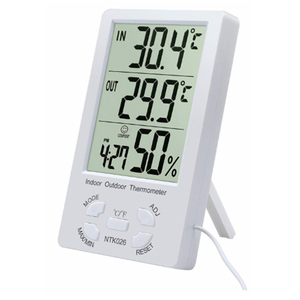 Thermomètre hygromètre numérique LCD de poche sans fil réglable J&R, pour l'intérieur et l'extérieur, OEM ODM certifié CE - Product Image 2