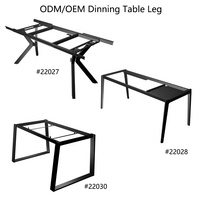 Cadre de Table de bureau métal acier industriel Base de Table à manger plan de travail Support de Table pied de Table à vendre