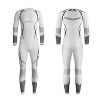 Vêtements de compression pour le ski, séchage rapide, pour homme et femme, exclusivement pour l'extérieur, automne/hiver, cyclisme, ajustés, évacuant l'humidité