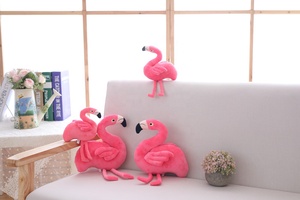 Peluche de Flamingo Adorable Boodoo - 15cm/25cm, Peluche de Poliéster con Relleno de Algodón PP, Regalo de Cumpleaños para Niños y Adolescentes - Product Image 3