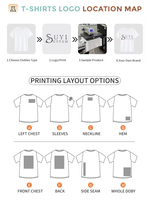 T-shirt à manches courtes 100% coton 230GSM, style décontracté, col rond, coupe ample, t-shirt lourd pour homme