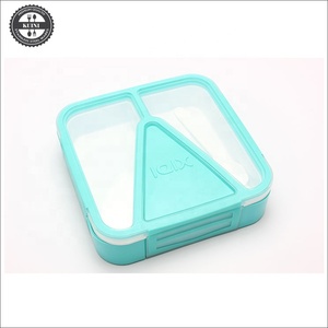 New Leakproof Nhựa Thực Phẩm Container 3 Ngăn Container - Product Image 3