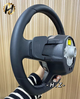 Volant sport en cuir HZ 35 mm pour Volkswagen Polo GTI Scirocco Jetta Passat TSI Golf 6 Mk4 Mk5 Mk7 Mk8