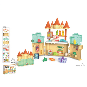 Purple Castle <span class=keywords><strong>Ménage</strong></span> Pet Kids Pretend Play Game - Product Image 5