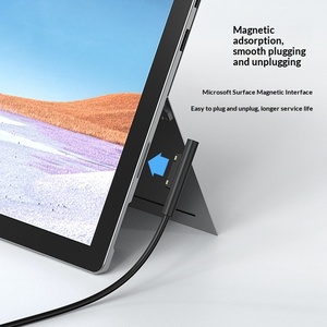 Câble de charge rapide Type-C/Micro-USB PD compatible avec les tablettes <span class=keywords><strong>Microsoft</strong></span> <span class=keywords><strong>Surface</strong></span> <span class=keywords><strong>Pro5</strong></span> et Pro73456 (Fabriqué en Chine) - Product Image 3