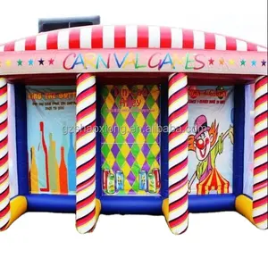 Popular Outdoor Adult Juegos Inflables 3 In 1 4 In 1 5 In 1 Inflatable Carnival Booth Shooting Table Games Sale