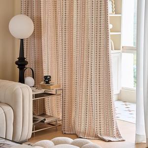 Stile moderno diamante Jacquard ciniglia <span class=keywords><strong>tende</strong></span> fiera isola colore dopamina <span class=keywords><strong>per</strong></span> la camera dei bambini tessuto tessuto - Product Image 5