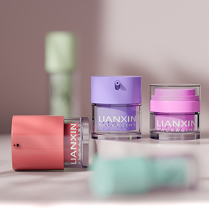 Set di Packaging Cosmetico di Lusso a Doppia Parete Senza Aria, Vasetti in <span class=keywords><strong>Vetro</strong></span> da 15g 30g 50g, Flaconi con Pompa <span class=keywords><strong>Sottovuoto</strong></span> da 15ml 30ml 50ml 100ml - Product Image 5