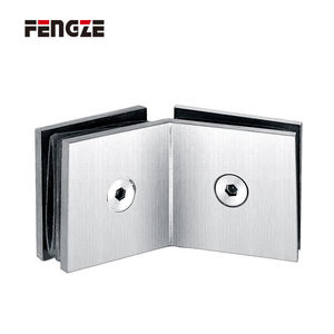 FENGZE Supporto per Vetro in Acciaio Inox Morsetti per Porte in Vetro Clip per Porte Scorrevoli in Vetro - Product Image 5