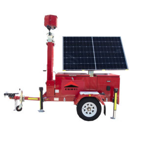 Caméras solaires pliables de surveillance des carrières, remorques de sécurité - Product Image 5