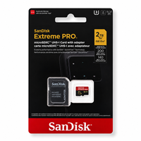 Tarjeta SD SanDisk Extreme PRO 4K V30 200MB/s 32GB-2TB QXCD Flash Lista para Enviar