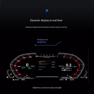 Painel de Instrumentos <span class=keywords><strong>Digital</strong></span> LCD de 12 Polegadas 4 Núcleos, Velocímetro de Combinação <span class=keywords><strong>Digital</strong></span>, Compatível com BMW Série 3 F30 F31 F34 F35 e F32 F33 F36 - Product Image 6