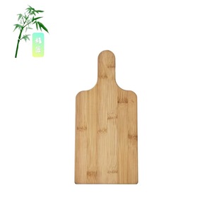 Tabla de cortar de bambú con juego de cuchillos de 3 piezas, bloque de corte de madera para uso en la cocina, diseño multifuncional - Product Image 3