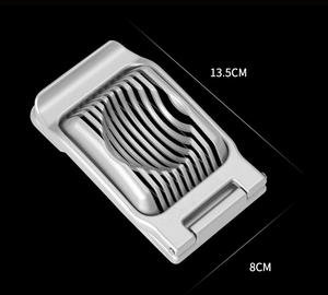 Gadget de cuisine multifonctionnel chaud, tranche-œufs en aluminium pour trancher les œufs durs, les fruits mous et les légumes - Product Image 4
