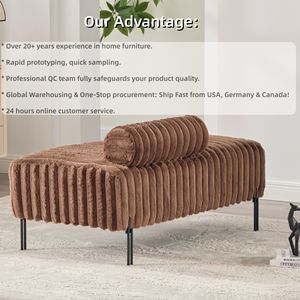 Canapé-lit modulaire en tissu moderne en forme de L, <span class=keywords><strong>trois</strong></span> <span class=keywords><strong>places</strong></span>, avec dossier capitonné, <span class=keywords><strong>pour</strong></span> salon et hôtel - Product Image 5