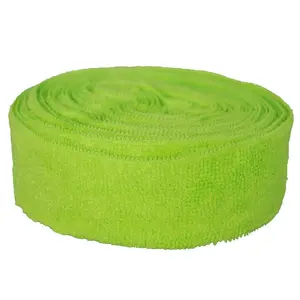 Sıcak satış havlu kumaş temizlik malzemeleri Mops için mikrofiber çizgili rulo paspas için % paspas ipliği pamuk ipliği malzeme