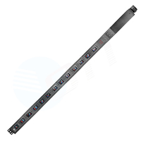 Unidad de Distribución de Energía (PDU) Trifásica PA33 PA34 con Protector de Interruptor de 125A, 6 Pines, 12 Tomas de Corriente, Diseñada con Orificio de Refrigeración para S21 T21