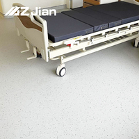 Revêtement de sol en vinyle homogène PVC mat sans joint de qualité américaine pour couloir d'hôpital, clinique dentaire, usage médical