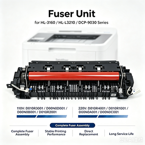 Unidad Fusora Original D010R4001 para <span class=keywords><strong>Brother</strong></span> <span class=keywords><strong>HL</strong></span>-3160 3190 <span class=keywords><strong>HL</strong></span>-<span class=keywords><strong>L3270</strong></span> DCP-9030 MFC-9150 9350 L3735 3750 3770 D010R3001 D010R2001 - Product Image 1