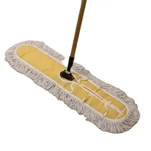 Wholesale Cleaning Mop 360 Degrees Rotating Dust Mop Replaceable Mop Head For Office Lobby Hotel Cleaning