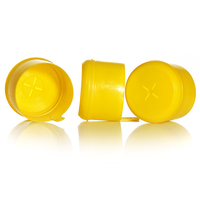 Tapas de Plástico de 55 mm Libres de BPA para Garrafas de 5 Galones con Etiqueta Personalizada para Agua Mineral Multicolor